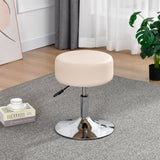 Load image into Gallery viewer, Drehhocker Sitzhocker Hocker RUND höhenverstellbar drehbar aus Kunstleder Farbauswahl Duhome 428S