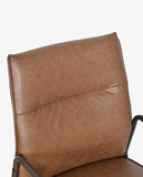 Load image into Gallery viewer, Höhenverstellbarer Bürostuhl mit 360°-Drehung aus PVC