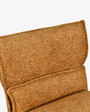 Laden Sie das Bild in den Galerie-Viewer, Höhenverstellbarer Drehbarer Bouclé-Barhocker mit Fußstütze