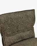 Laden Sie das Bild in den Galerie-Viewer, Höhenverstellbarer Drehbarer Bouclé-Barhocker mit Fußstütze