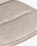 Laden Sie das Bild in den Galerie-Viewer, Höhenverstellbarer Drehbarer Bouclé-Barhocker mit Fußstütze