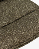 Laden Sie das Bild in den Galerie-Viewer, Höhenverstellbarer Drehbarer Bouclé-Barhocker mit Fußstütze