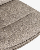 Laden Sie das Bild in den Galerie-Viewer, Höhenverstellbarer Drehbarer Bouclé-Barhocker mit Fußstütze