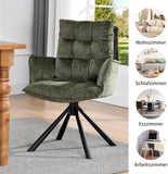 Load image into Gallery viewer, Duhome 180° drehbarer Esszimmerstuhl mit automatischer Liegefunktion