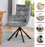 Load image into Gallery viewer, Duhome 180° drehbarer Esszimmerstuhl mit automatischer Liegefunktion