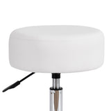 Load image into Gallery viewer, Drehhocker Sitzhocker Hocker RUND höhenverstellbar drehbar aus Kunstleder Farbauswahl Duhome 428S