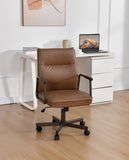 Load image into Gallery viewer, Höhenverstellbarer Bürostuhl mit 360°-Drehung aus PVC