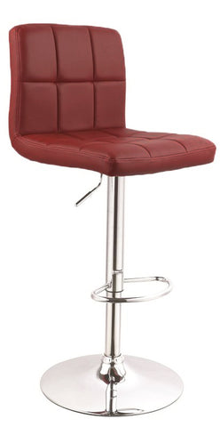 Duhome Barhocker 2x Barstuhl Kunstleder oder Stoff Tresenhocker Bar Sessel gut gepolstert höhenverstellbar mit Lehne eckig 451Y