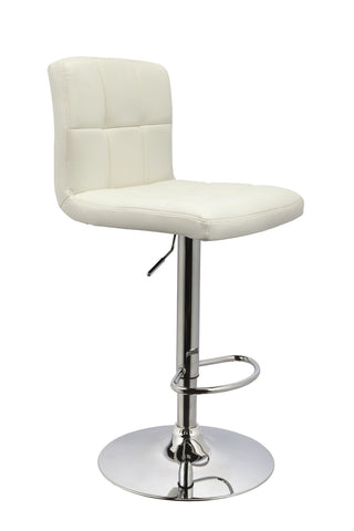 Duhome Barhocker 2x Barstuhl Kunstleder oder Stoff Tresenhocker Bar Sessel gut gepolstert höhenverstellbar mit Lehne eckig 451Y