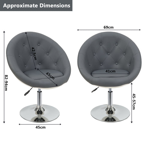 Sessel Farbenvielfalt höhenverstellbar Kunstleder Clubsessel Coctailsessel Loungesessel - TYP 509A