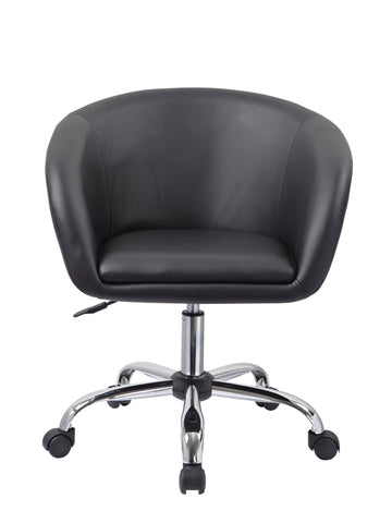 Schicker Rollhocker Bürostuhl Kunstleder Kosmetikhocker Drehstuhl Höhenverstellung drehbar Farbauswahl - TYP 440F