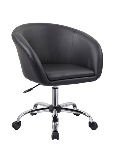 Schicker Rollhocker Bürostuhl Kunstleder Kosmetikhocker Drehstuhl Höhenverstellung drehbar Farbauswahl - TYP 440F