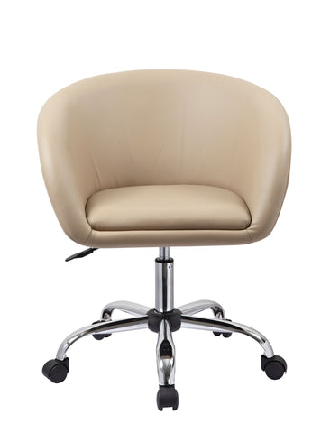 Schicker Rollhocker Bürostuhl Kunstleder Kosmetikhocker Drehstuhl Höhenverstellung drehbar Farbauswahl - TYP 440F