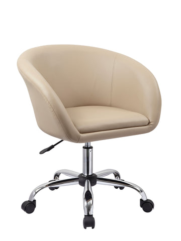 Schicker Rollhocker Bürostuhl Kunstleder Kosmetikhocker Drehstuhl Höhenverstellung drehbar Farbauswahl - TYP 440F