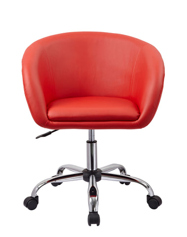 Schicker Rollhocker Bürostuhl Kunstleder Kosmetikhocker Drehstuhl Höhenverstellung drehbar Farbauswahl - TYP 440F