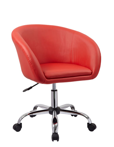 Schicker Rollhocker Bürostuhl Kunstleder Kosmetikhocker Drehstuhl Höhenverstellung drehbar Farbauswahl - TYP 440F