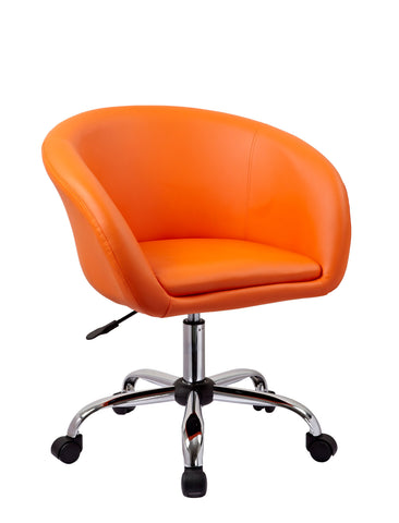 Schicker Rollhocker Bürostuhl Kunstleder Kosmetikhocker Drehstuhl Höhenverstellung drehbar Farbauswahl - TYP 440F