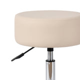 Load image into Gallery viewer, Drehhocker Sitzhocker Hocker RUND höhenverstellbar drehbar aus Kunstleder Farbauswahl Duhome 428S