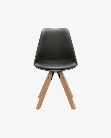 Duhome 2er Set Stuhl Esszimmerstühle Küchenstühle Farbauswahl mit Holzbeinen Sitzkissen Esszimmerstuhl Retro 518M