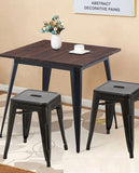 Load image into Gallery viewer, Duhome Eisen / Metall Hocker Höhe 46 cm Arbeitshocker Stapelbar und Robust Industry Design Farbauswahl 665A