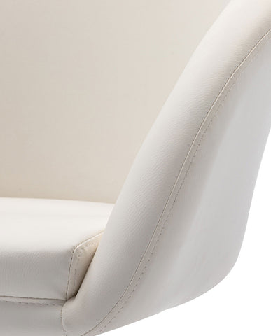 Schicker Rollhocker Bürostuhl Kunstleder Kosmetikhocker Drehstuhl Höhenverstellung drehbar Farbauswahl - TYP 440F