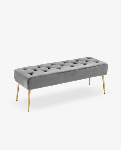 Duhome Sitzbank Polsterbank Schminkhocker Schminkbank edles Design 9130C