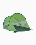 Load image into Gallery viewer, Strandmuschel Pop Up Strandzelt Blau Polyester blitzschneller Aufbau Wetter- und Sichtschutz Duhome BT-006