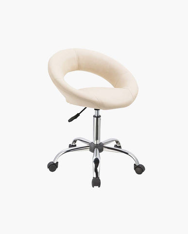 Rollhocker / STUHL in 3 Farben, mit Lehne ,Praxishocker Drehhocker TYP 171XF Hocker