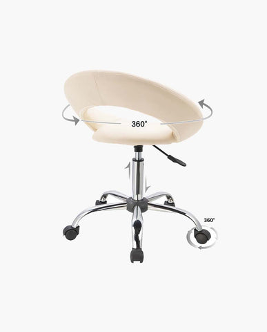 Rollhocker / STUHL in 3 Farben, mit Lehne ,Praxishocker Drehhocker TYP 171XF Hocker