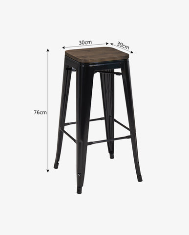 Eisen Barhocker Metall Farbauswahl Barstuhl Robust Und Zeitlos ++Industry Design++ Duhome 665D