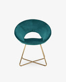 Load image into Gallery viewer, Esszimmerstuhl Stoffbezug (Samt) Konferenzstuhl Besucherstuhl herausragendes Design Farbauswahl Duhome 439D