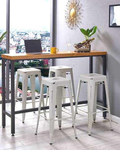 Eisen Barhocker Metall Farbauswahl Barstuhl Robust Und Zeitlos ++Industry Design++ Duhome 665D