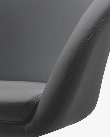 Sessel höhenverstellbar Esszimmerstuhl Kunstleder Clubsessel Coctailsessel Lounge Sessel Farbauswahl - TYP 440