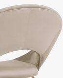 Load image into Gallery viewer, Esszimmerstuhl Stoffbezug (Samt) Konferenzstuhl Besucherstuhl herausragendes Design Farbauswahl Duhome 439D