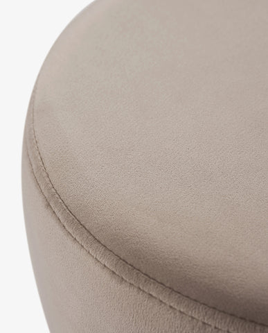 Sitzhocker Hocker Rund Farbauswahl Schemel elegantes Design Metallbeine Duhome 9111