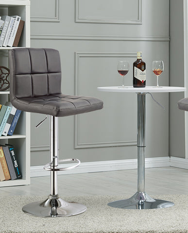 Duhome Barhocker 2x Barstuhl Kunstleder oder Stoff Tresenhocker Bar Sessel gut gepolstert höhenverstellbar mit Lehne eckig 451Y