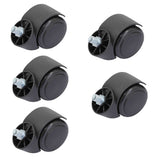 Load image into Gallery viewer, Duhome Stuhlrollen Hartboden Rollen Bürostuhlrollen Stift 11 mm, 5er Set Rollen
