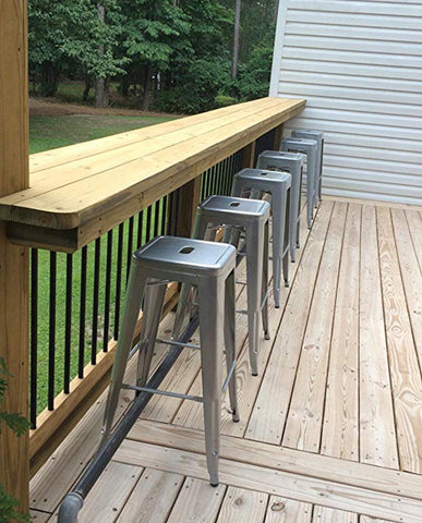 Eisen Barhocker Metall Farbauswahl Barstuhl Robust Und Zeitlos ++Industry Design++ Duhome 665D