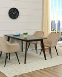 Load image into Gallery viewer, Esszimmerstuhl aus Stoff (Samt) Farbauswahl Retro Design Armlehnstuhl Stuhl mit Rückenlehne Sessel Metallbeine Duhome 8058