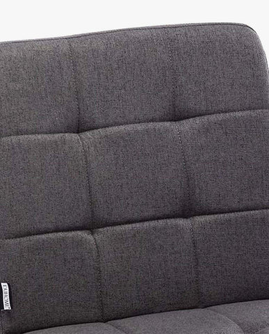 2er Set Esszimmerstuhl aus Stoff Samt Farbauswahl Stuhl Retro Design Polsterstuhl mit Rückenlehne Metallbeine Duhome 8043B