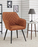 Load image into Gallery viewer, Esszimmerstuhl aus Stoff (Samt) Farbauswahl Retro Design Armlehnstuhl Stuhl mit Rückenlehne Sessel Metallbeine Duhome 8058