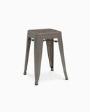 Load image into Gallery viewer, Duhome Eisen / Metall Hocker Höhe 46 cm Arbeitshocker Stapelbar und Robust Industry Design Farbauswahl 665A