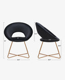 Load image into Gallery viewer, Esszimmerstuhl Stoffbezug (Samt) Konferenzstuhl Besucherstuhl herausragendes Design Farbauswahl Duhome 439D