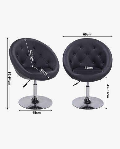 Sessel Farbenvielfalt höhenverstellbar Kunstleder Clubsessel Coctailsessel Loungesessel - TYP 509A