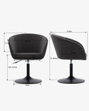 Load image into Gallery viewer, Sessel höhenverstellbar Esszimmerstuhl Kunstleder Clubsessel Coctailsessel Lounge Sessel Farbauswahl - TYP 440