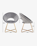 Load image into Gallery viewer, Esszimmerstuhl Stoffbezug (Samt) Konferenzstuhl Besucherstuhl herausragendes Design Farbauswahl Duhome 439D