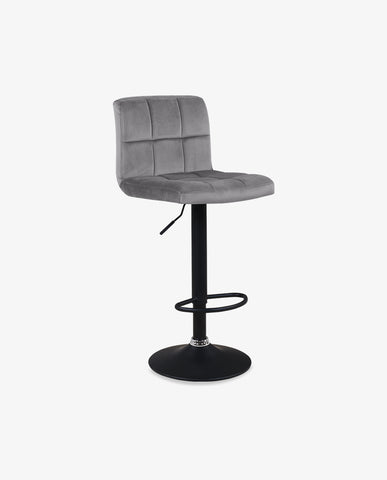 Duhome Barhocker 2x Barstuhl Kunstleder oder Stoff Tresenhocker Bar Sessel gut gepolstert höhenverstellbar mit Lehne eckig 451Y