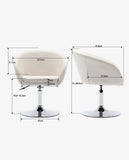 Load image into Gallery viewer, Sessel höhenverstellbar Esszimmerstuhl Kunstleder Clubsessel Coctailsessel Lounge Sessel Farbauswahl - TYP 440